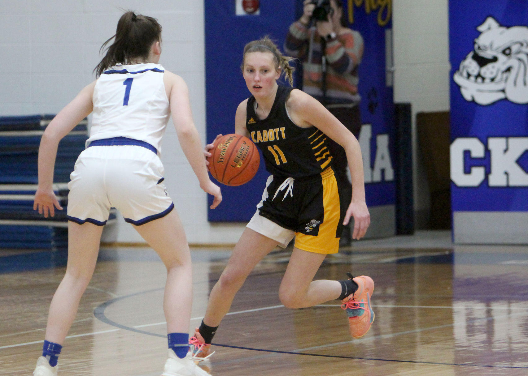 Cadott at McDonell girls basketball 1-11-22